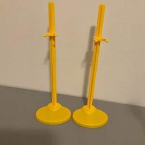 Monster High Set of 2 yellow stands